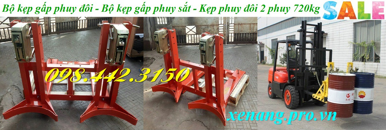 Bộ kẹp phuy đ&ocirc;i