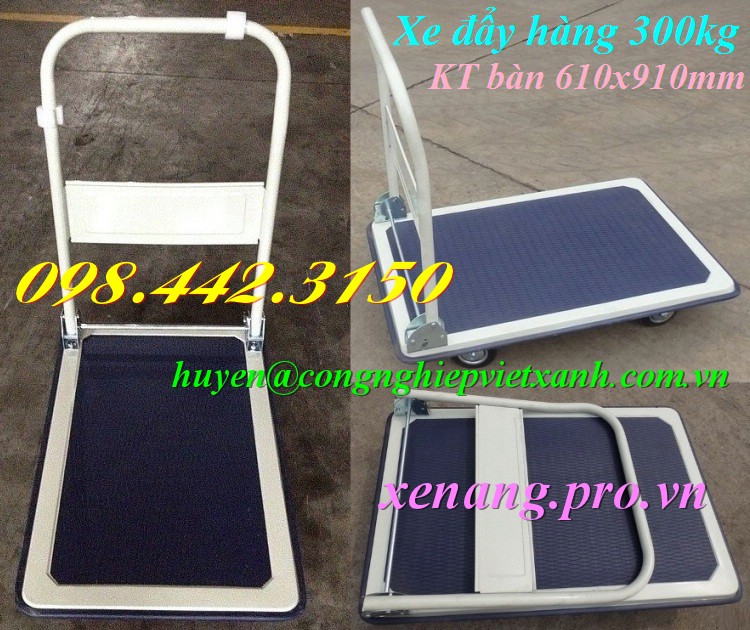 Xe đẩy h&agrave;ng 300kg