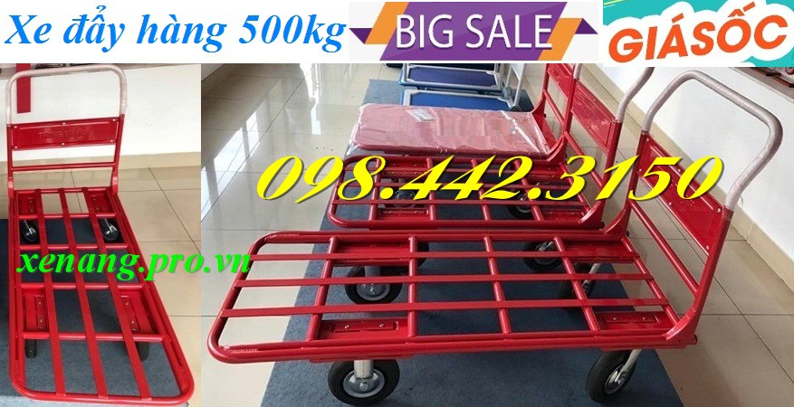Xe đẩy h&agrave;ng 500kg