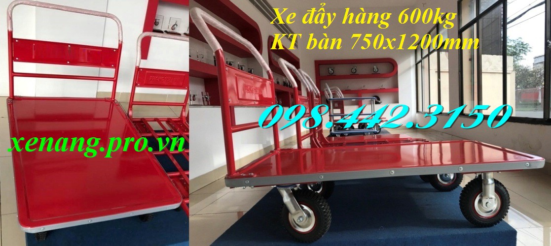 Xe đẩy h&agrave;ng 600kg