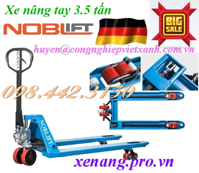 Xe n&acirc;ng tay 3.5 tấn