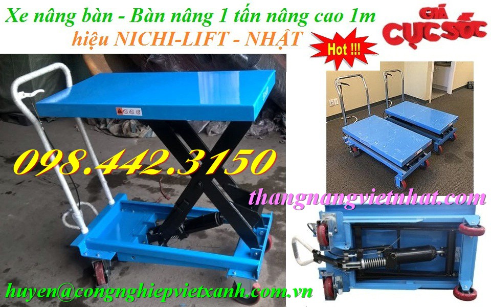 Xe nâng Việt Nhật – Nhà cung cấp thang nâng, bàn nâng hàng đầu