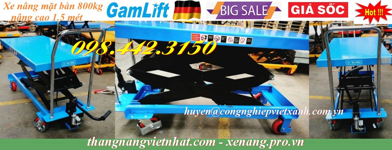 Xe nâng Việt Nhật – Nhà cung cấp thang nâng, bàn nâng hàng đầu