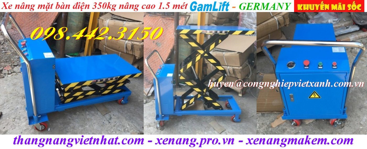 Xe nâng Việt Nhật – Nhà cung cấp thang nâng, bàn nâng hàng đầu