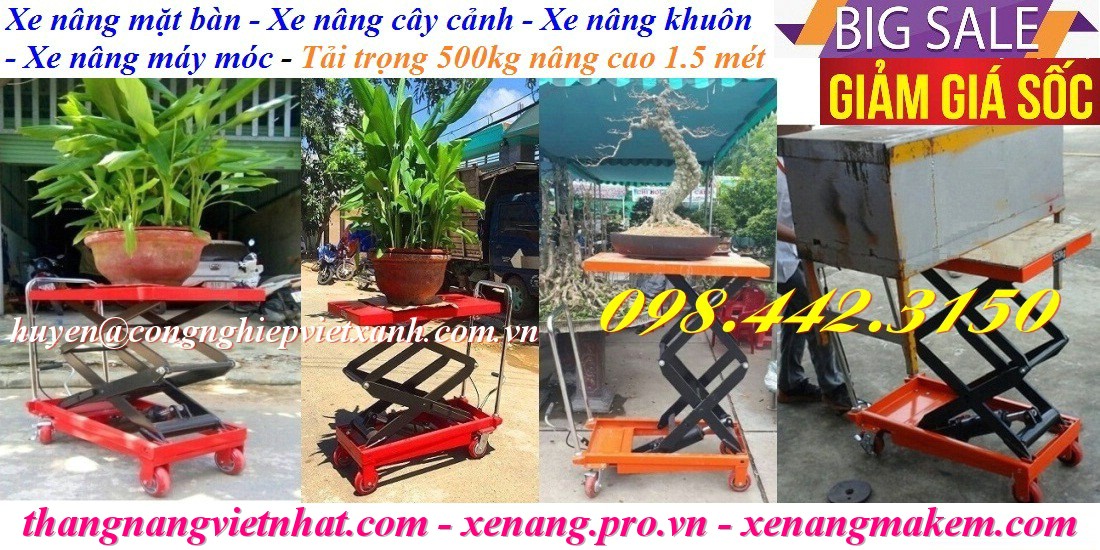 Xe nâng Việt Nhật – Nhà cung cấp thang nâng, bàn nâng hàng đầu