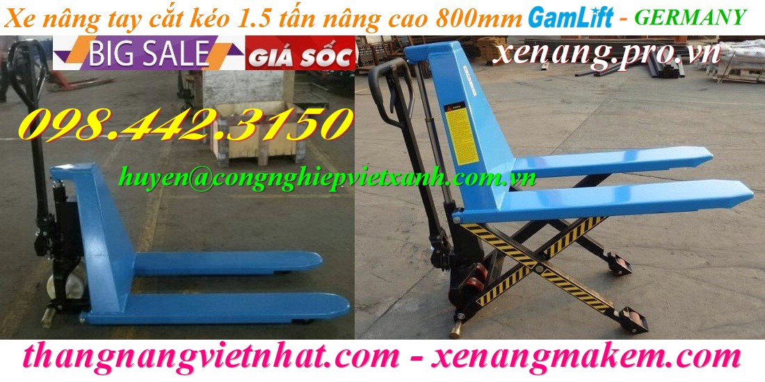 Xe nâng Việt Nhật – Nhà cung cấp thang nâng, bàn nâng hàng đầu