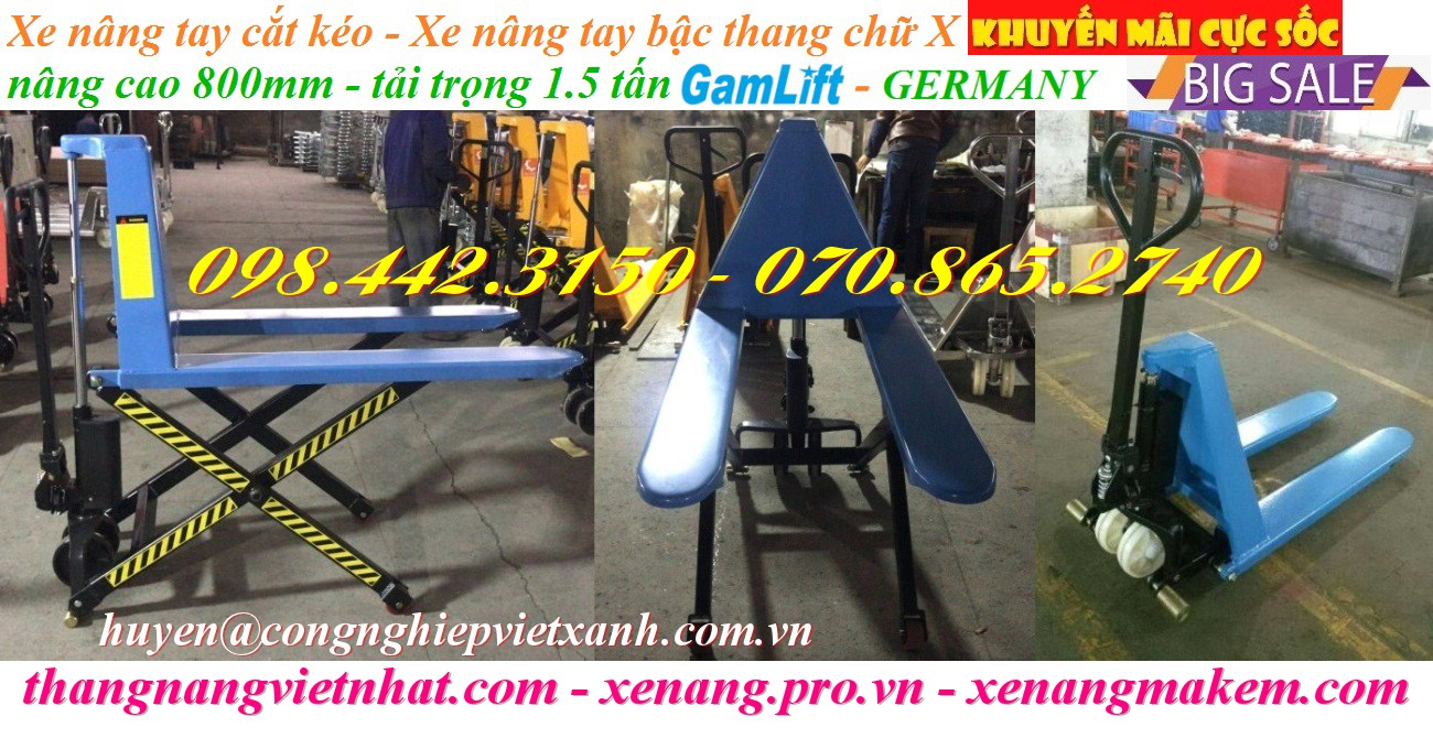 Xe nâng Việt Nhật – Nhà cung cấp thang nâng, bàn nâng hàng đầu