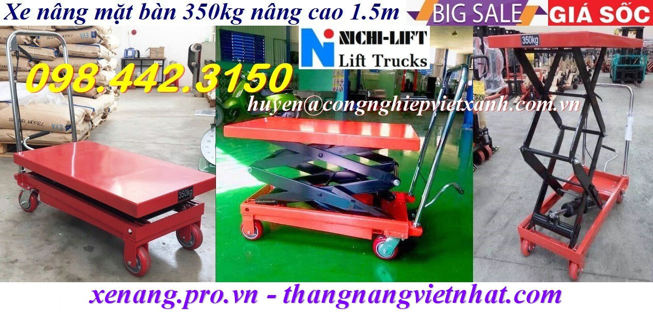 Xe nâng Việt Nhật – Nhà cung cấp thang nâng, bàn nâng hàng đầu