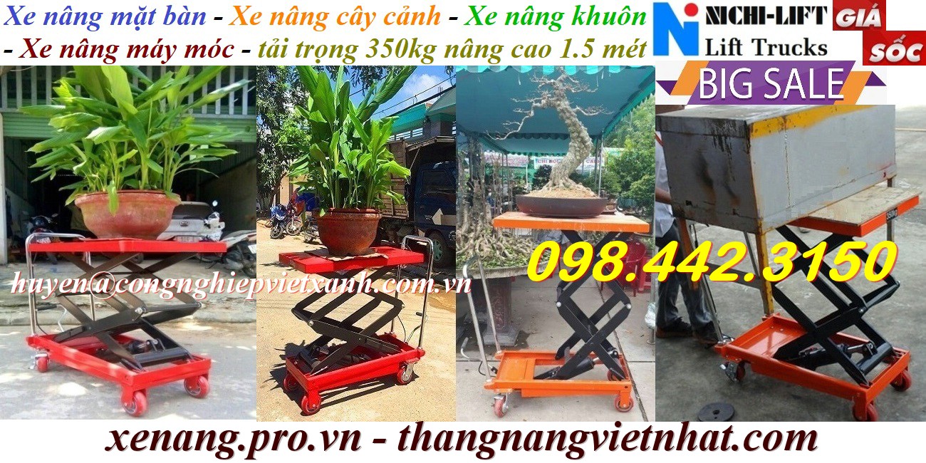 Xe nâng Việt Nhật – Nhà cung cấp thang nâng, bàn nâng hàng đầu