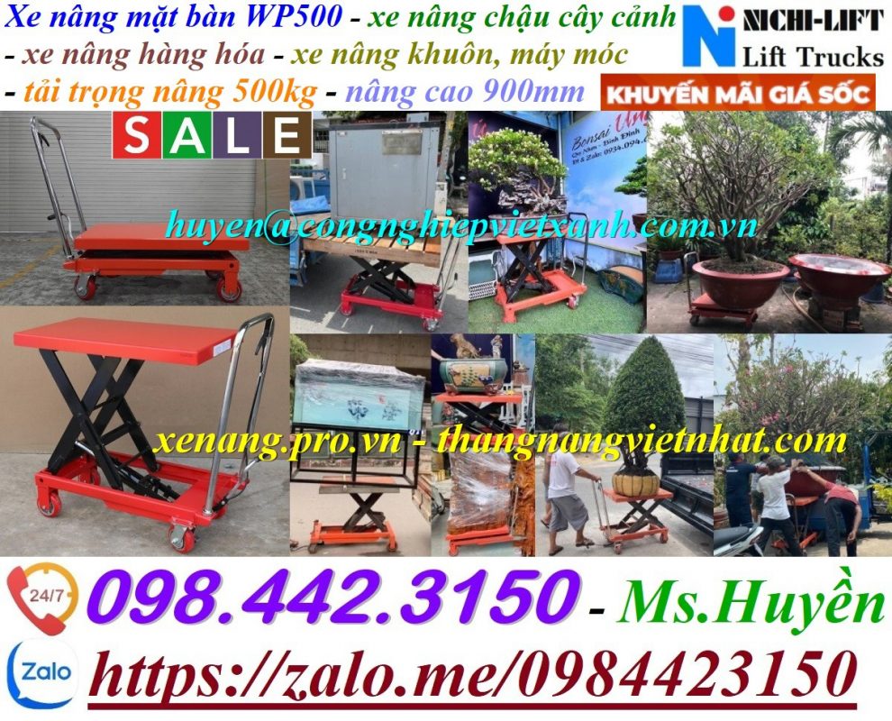 Xe nâng Việt Nhật – Nhà cung cấp thang nâng, bàn nâng hàng đầu