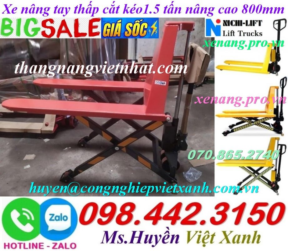 Xe nâng Việt Nhật – Nhà cung cấp thang nâng, bàn nâng hàng đầu