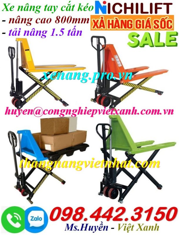 Xe nâng Việt Nhật – Nhà cung cấp thang nâng, bàn nâng hàng đầu