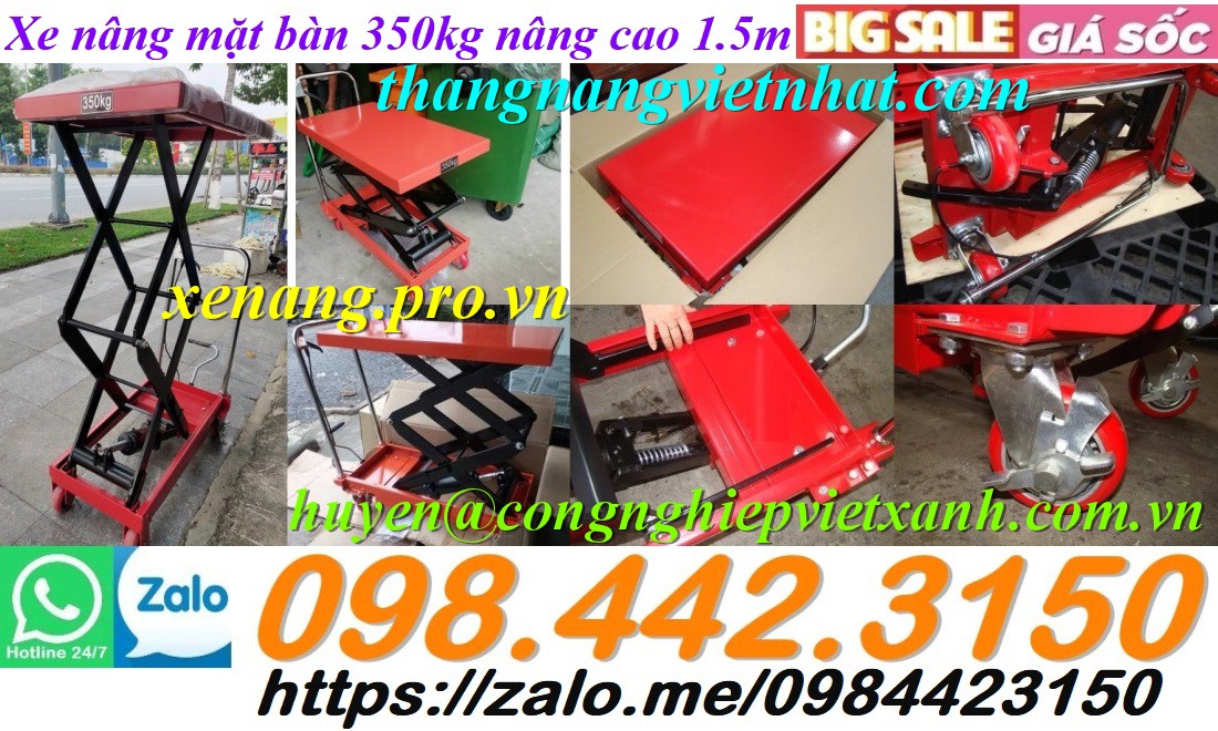 Xe nâng Việt Nhật – Nhà cung cấp thang nâng, bàn nâng hàng đầu