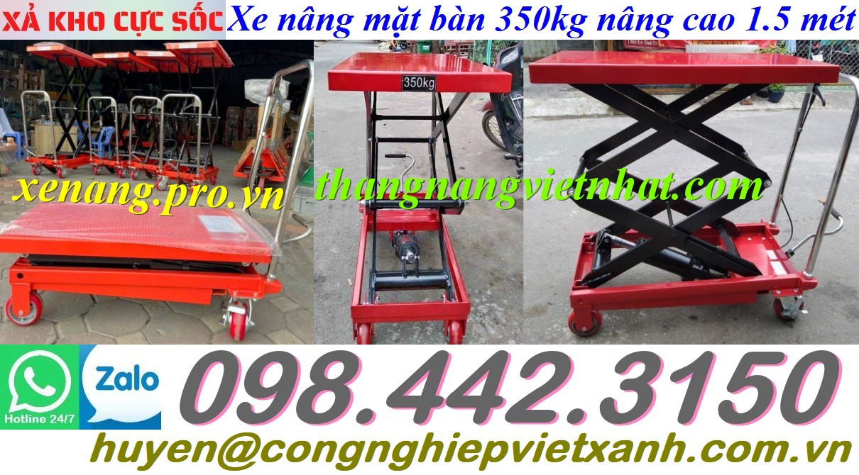Xe nâng Việt Nhật – Nhà cung cấp thang nâng, bàn nâng hàng đầu