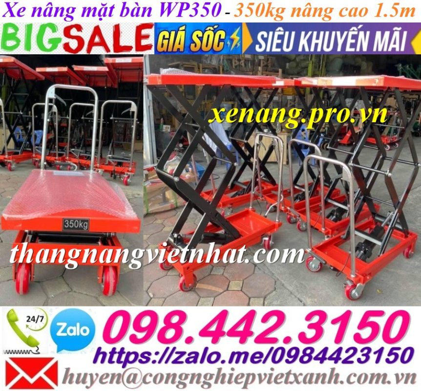 Xe nâng Việt Nhật – Nhà cung cấp thang nâng, bàn nâng hàng đầu