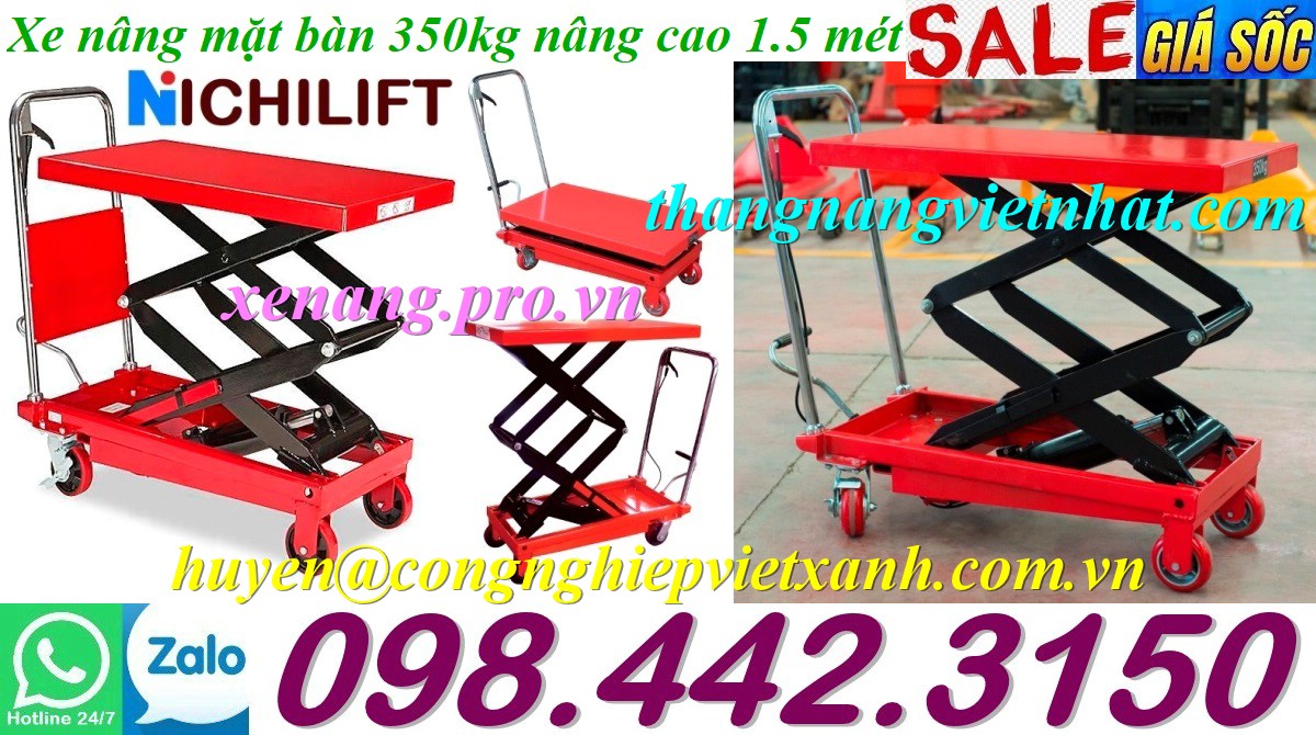 Xe nâng Việt Nhật – Nhà cung cấp thang nâng, bàn nâng hàng đầu