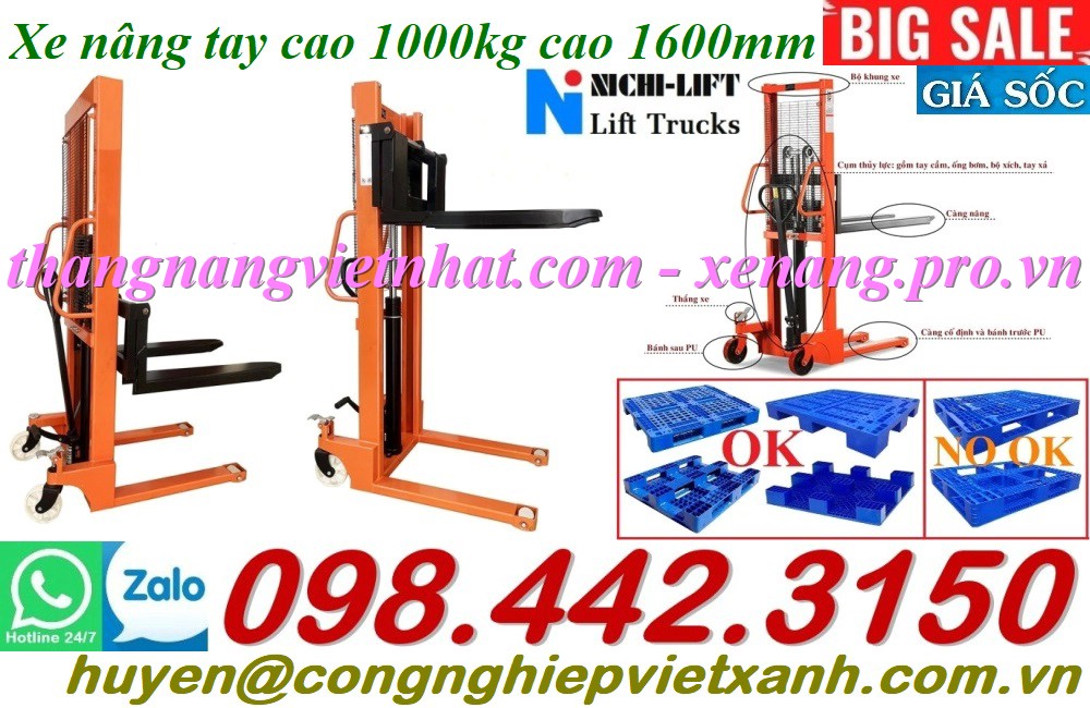 Xe nâng Việt Nhật – Nhà cung cấp thang nâng, bàn nâng hàng đầu
