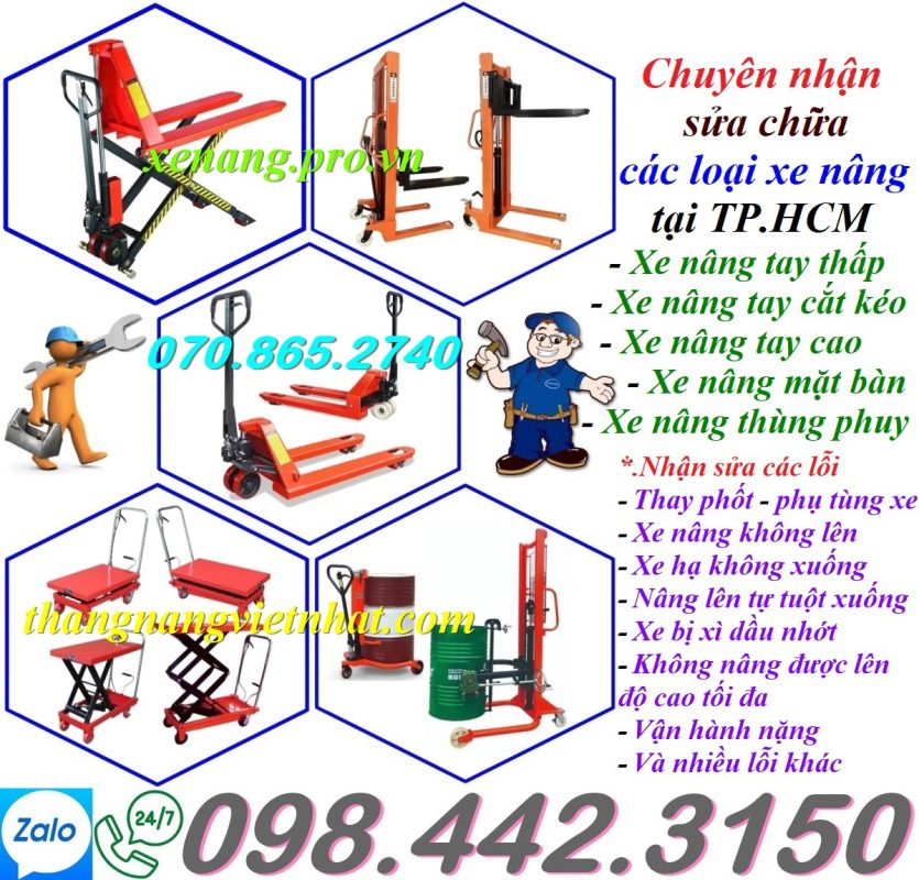 Xe nâng Việt Nhật – Nhà cung cấp thang nâng, bàn nâng hàng đầu
