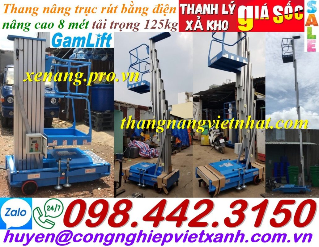Xe nâng Việt Nhật – Nhà cung cấp thang nâng, bàn nâng hàng đầu