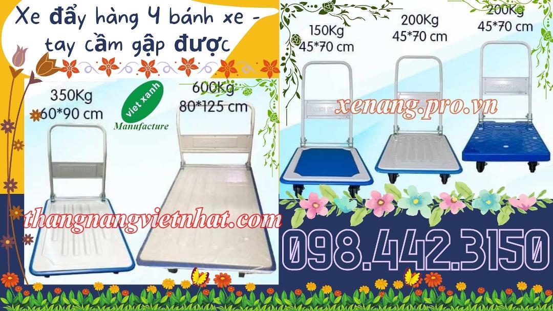 Xe đẩy hàng inox
