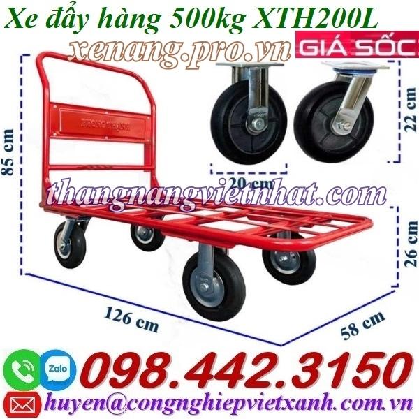 Xe đẩy hàng 500kg XTH200L