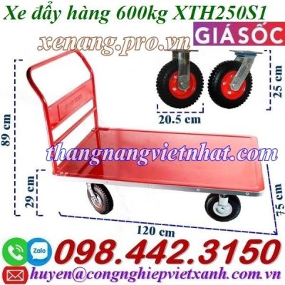 Xe đẩy hàng 600kg XTH250S1