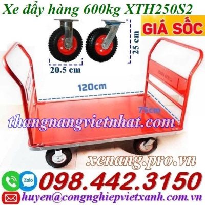 Xe đẩy hàng 600kg XTH250S2