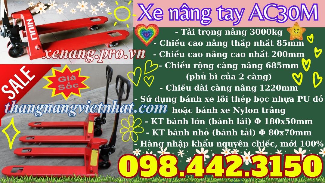 Quy trình bảo dưỡng xe nâng tay