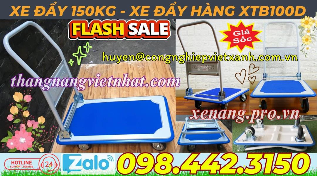 Xe đẩy hàng 150kg