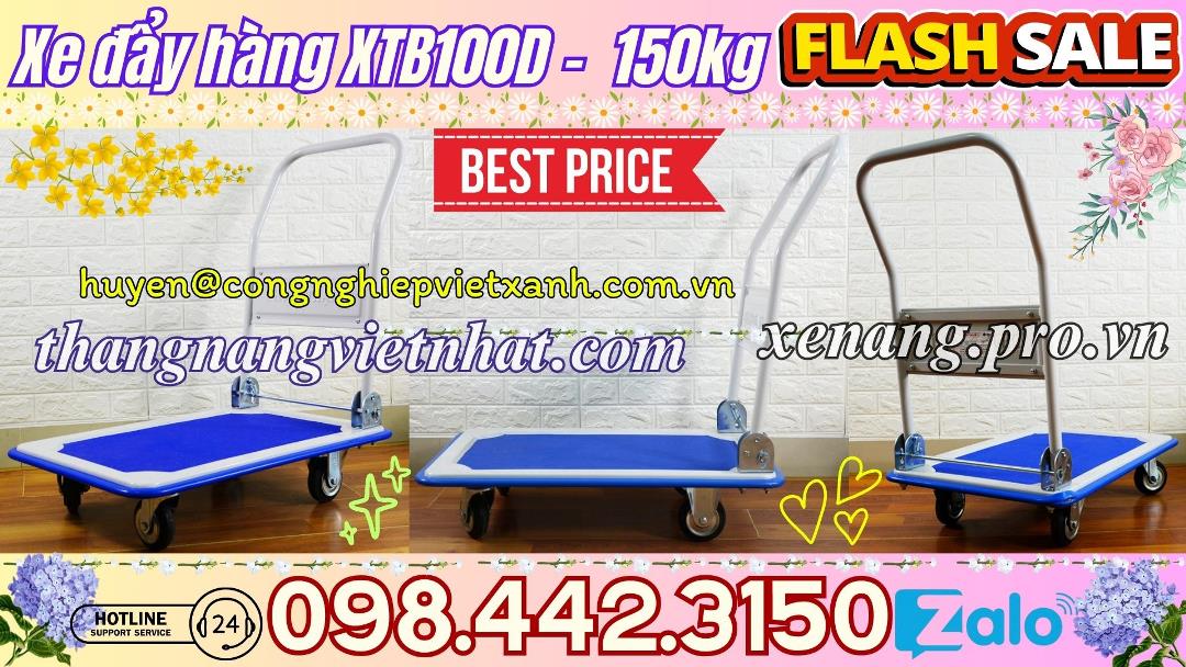 Xe đẩy hàng 150 kg