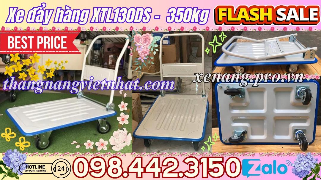 Xe đẩy hàng 350kg