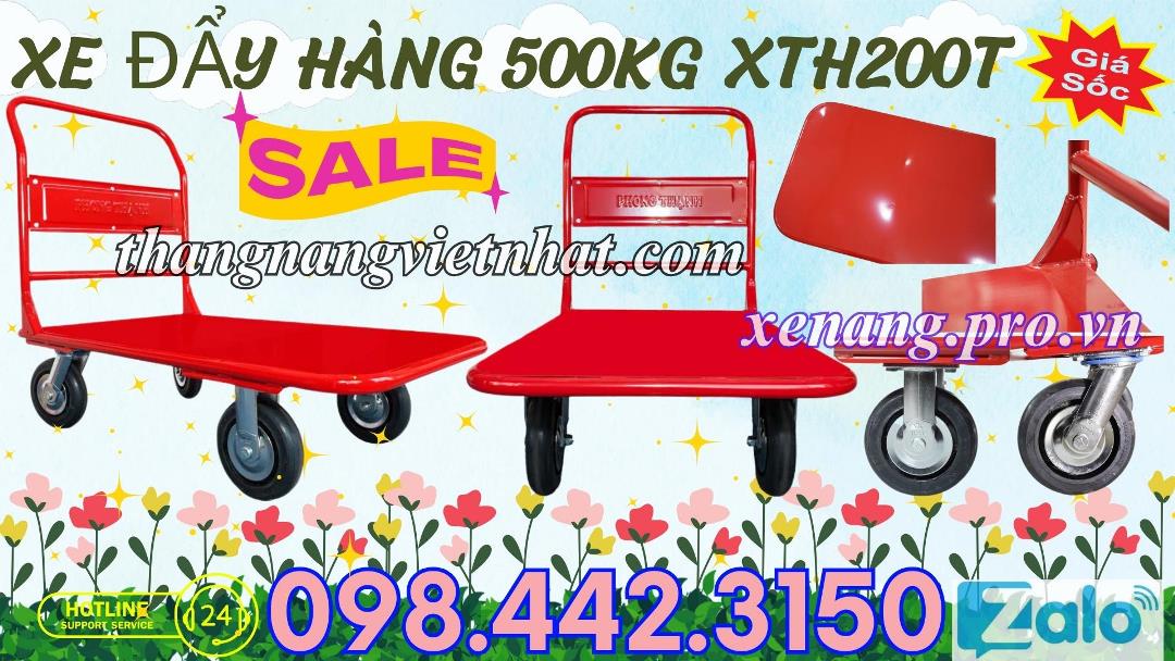 Xe đẩy hàng XTH200T 500kg