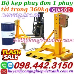 Bộ kẹp phuy đơn 1 phuy DG360