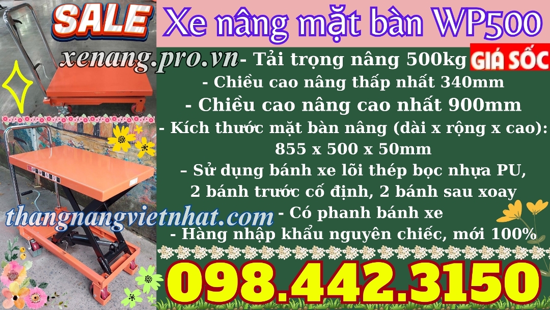 Xe nâng Việt Nhật – Nhà cung cấp thang nâng, bàn nâng hàng đầu
