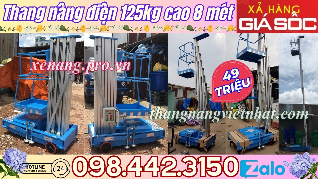 Xe nâng Việt Nhật – Nhà cung cấp thang nâng, bàn nâng hàng đầu