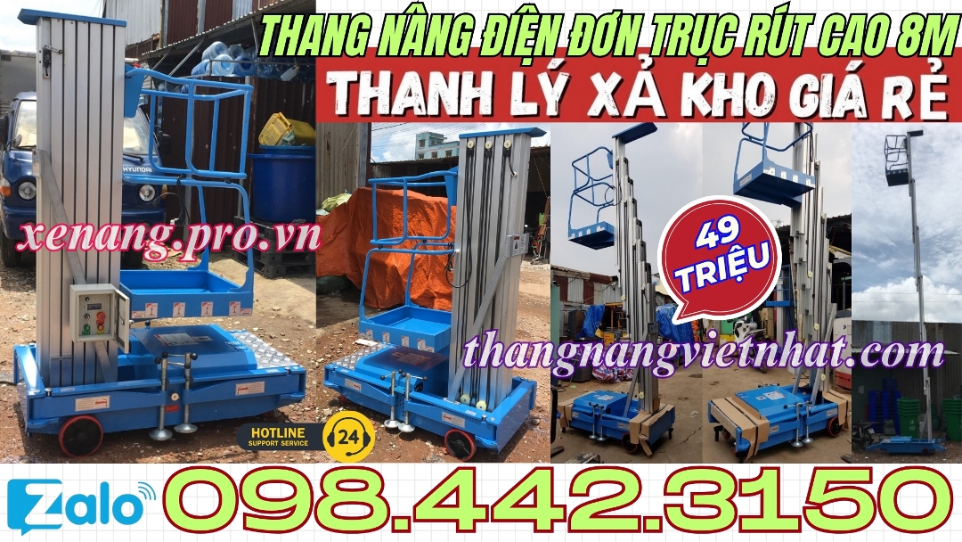 Xe nâng Việt Nhật – Nhà cung cấp thang nâng, bàn nâng hàng đầu