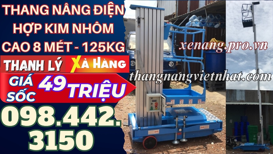 Xe nâng Việt Nhật – Nhà cung cấp thang nâng, bàn nâng hàng đầu