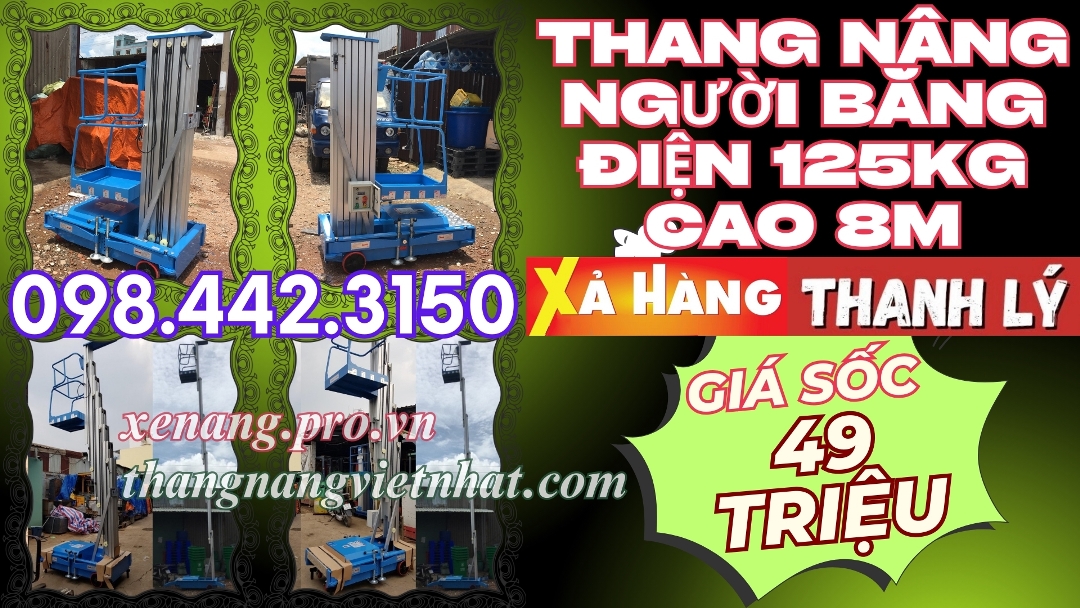 Xe nâng Việt Nhật – Nhà cung cấp thang nâng, bàn nâng hàng đầu