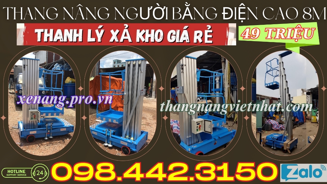 Xe nâng Việt Nhật – Nhà cung cấp thang nâng, bàn nâng hàng đầu