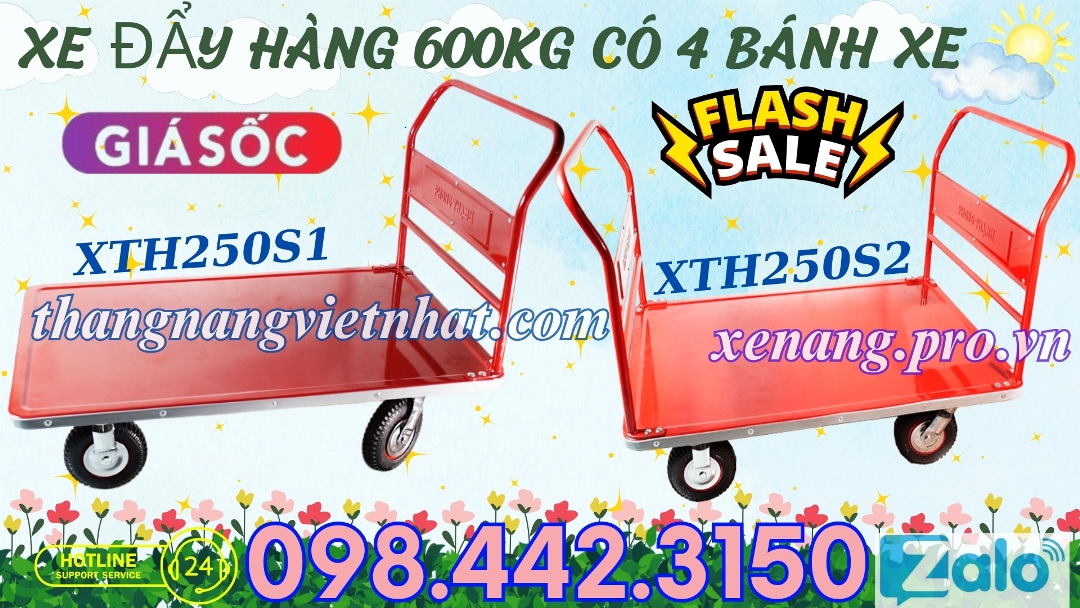 Xe đẩy hàng inox chất lượng