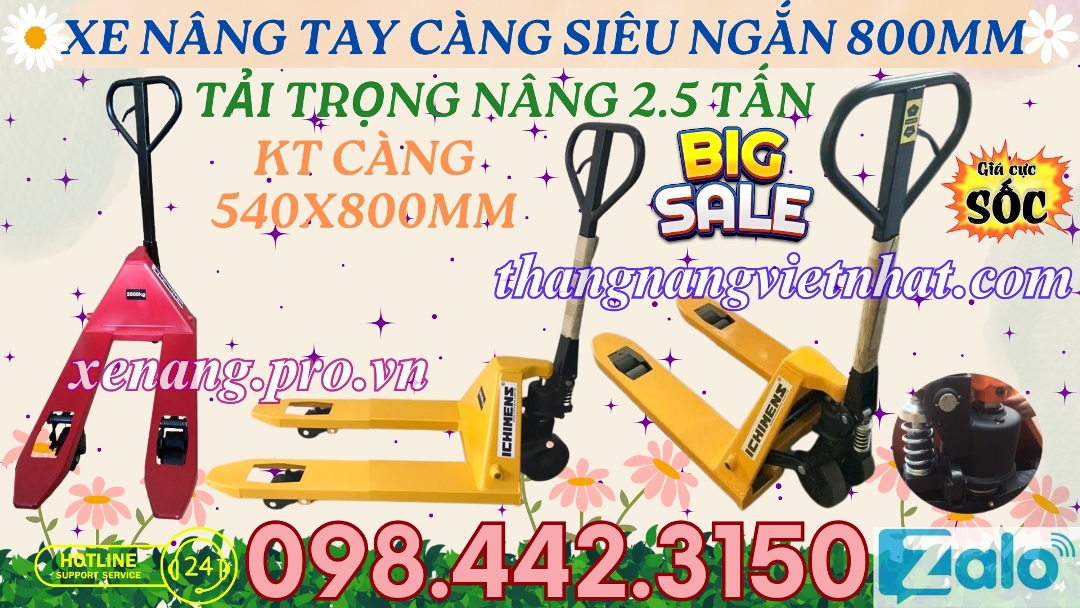 Xe nâng Việt Nhật – Nhà cung cấp thang nâng, bàn nâng hàng đầu