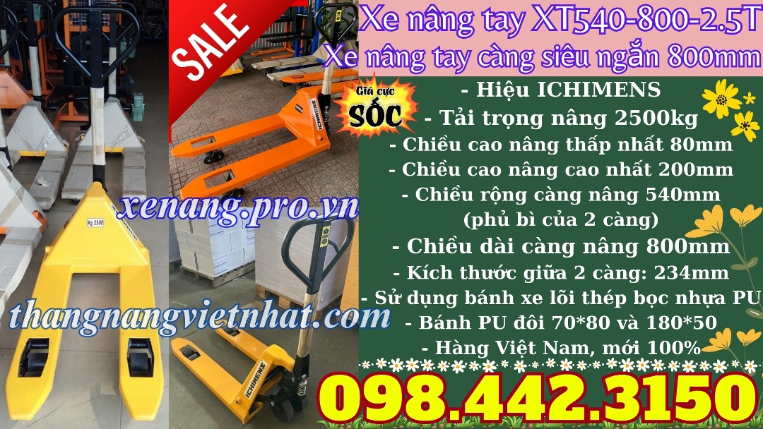 Xe nâng Việt Nhật – Nhà cung cấp thang nâng, bàn nâng hàng đầu
