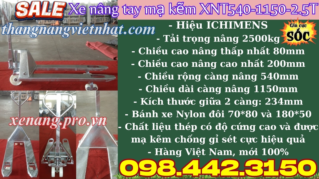 Xe nâng Việt Nhật – Nhà cung cấp thang nâng, bàn nâng hàng đầu
