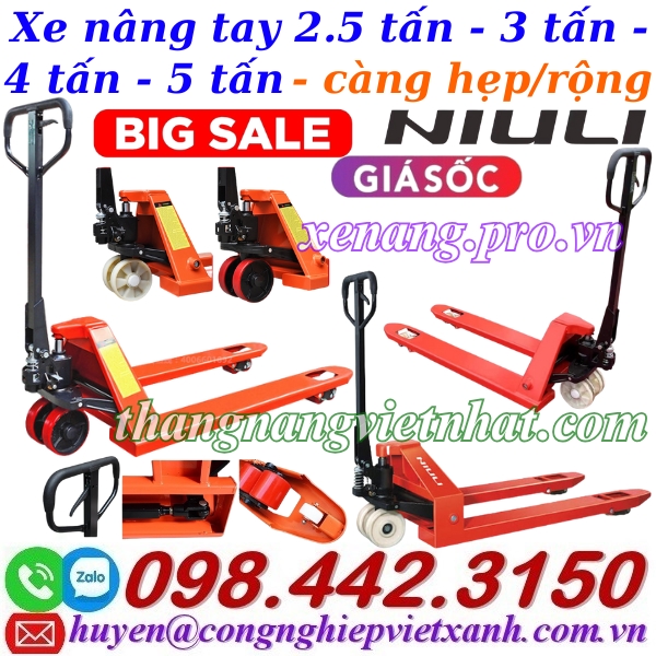 Xe nâng tay NIULI