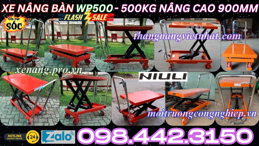 Xe nâng bàn WP500 NIULI