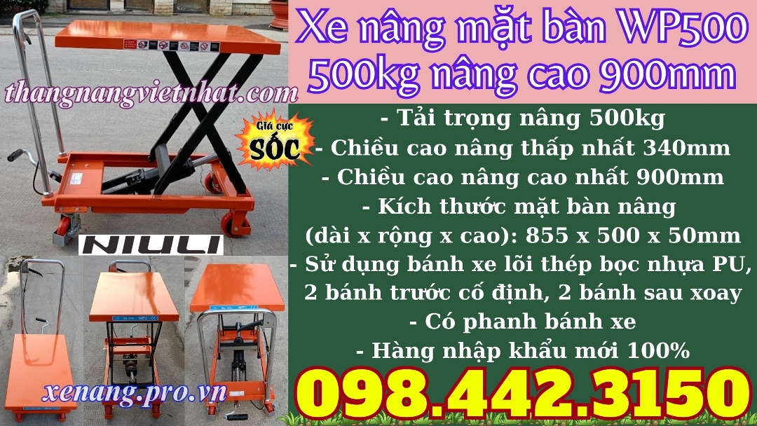 Xe nâng bàn WP500