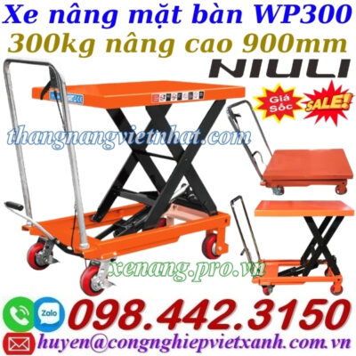 Xe nâng mặt bàn WP300