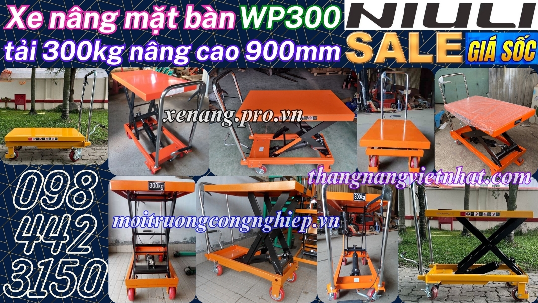 Xe nâng mặt bàn WP300 NIULI