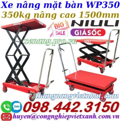 Xe nâng mặt bàn WP350