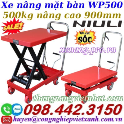 Xe nâng mặt bàn WP500